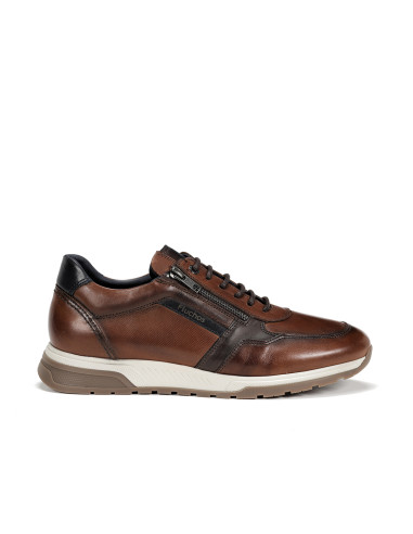 ZAPATO CASUAL CREMALLERA HABANA